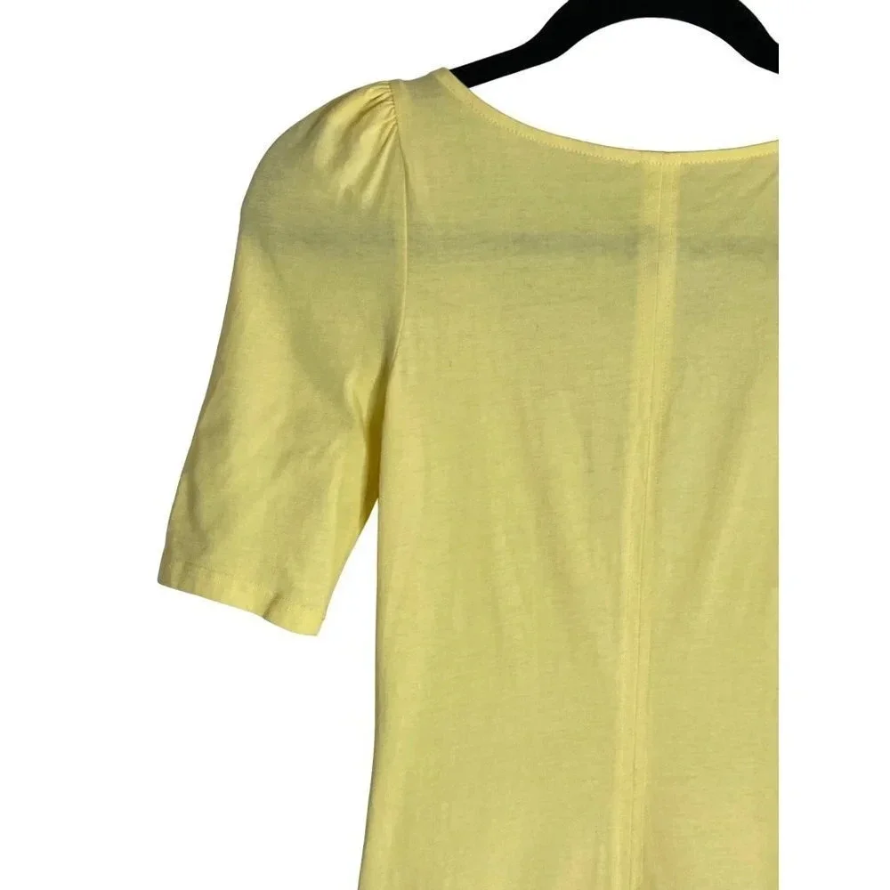 Wilfred Aritzia Nissa Dress Yellow-sz XXS